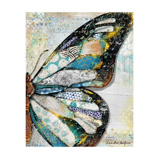 Starlight Butterfly Wing Art Print
