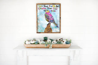 Faith Bird Art Print