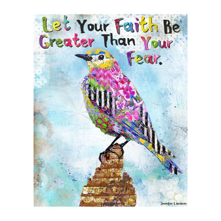 Faith Bird Art Print