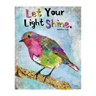 Let Your Light Shine Bird Art Print