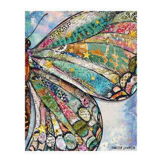 Starlight Dreams Butterfly Wing Art Print
