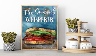 The Sandwich Whisperer Art Print