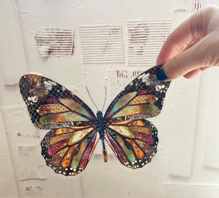 Blue Skies Butterfly Sticker
