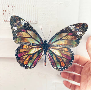 Blue Skies Butterfly Sticker