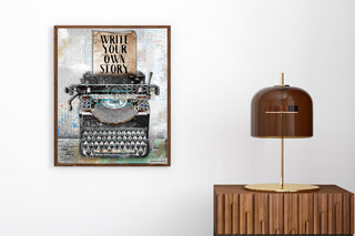 Your Story Typewriter Art Print