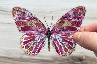Blushing Butterfly Sticker