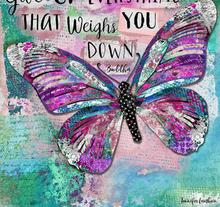 Fly Butterfly Art Print