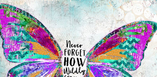 Wildly Capable Bright Butterfly Art Print