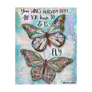 Your Wings Butterflies Art Print