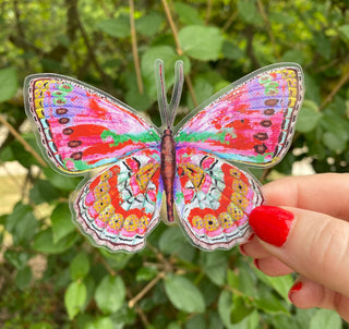 Cherry Mint Butterfly Sticker
