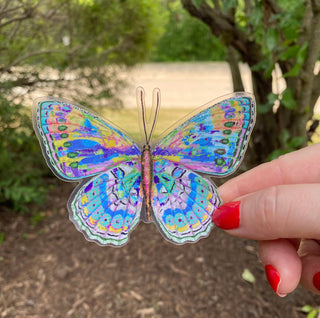 Butterfly In Bloom Sticker