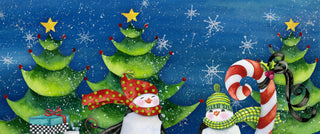 Holiday Christmas Penguins