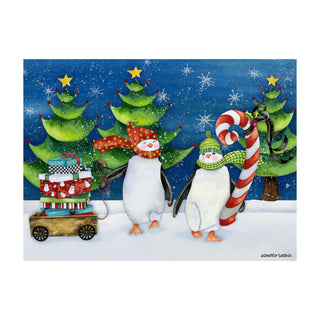 Holiday Christmas Penguins