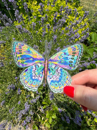 Butterfly In Bloom Sticker