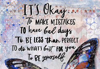 Be Yourself Butterfly Art Print