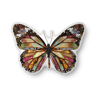 Blue Skies Butterfly Pillow