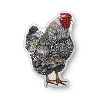 Artiste Chicken Throw Pillow