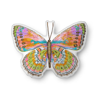 Celebration Butterfly Throw Pillow