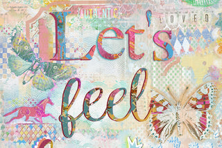 Let's Feel Fancy Art Print
