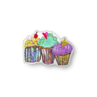 Cupcakes Throw Pillow