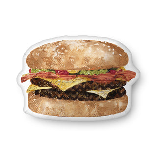 Cheeseburger Throw Pillow