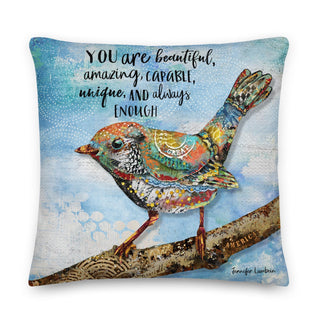 Amazing Bird Throw Pillow