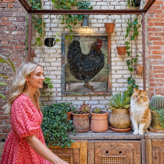 Industrial Hen Art Print
