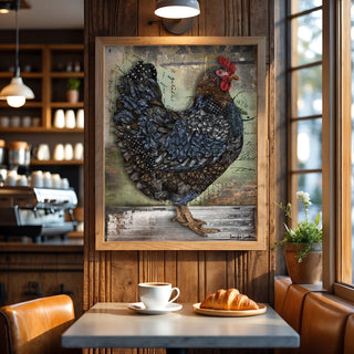 Industrial Hen Art Print