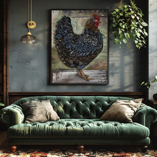 Industrial Hen Art Print