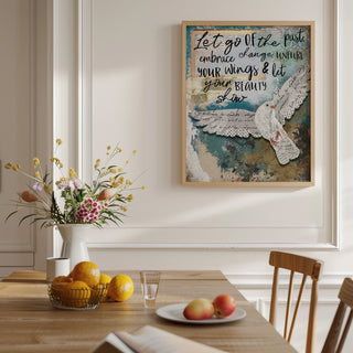 Let Go Dove Art Print