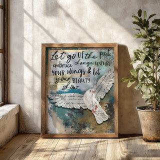 Let Go Dove Art Print