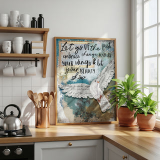 Let Go Dove Art Print