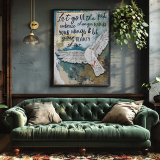 Let Go Dove Art Print