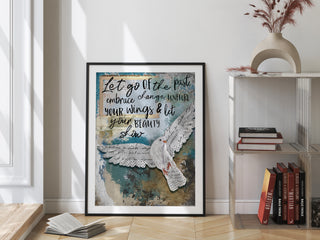 Let Go Dove Art Print