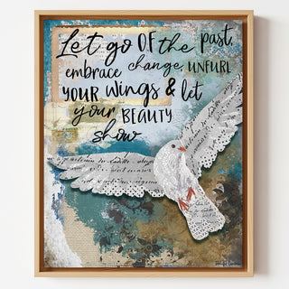 Let Go Dove Art Print