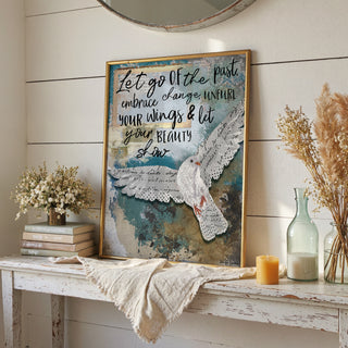 Let Go Dove Art Print