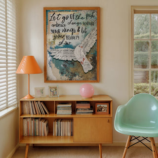Let Go Dove Art Print