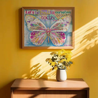Self Love Butterfly Art Print