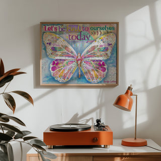 Self Love Butterfly Art Print
