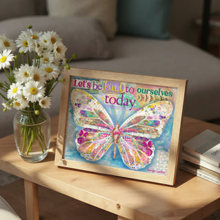 Self Love Butterfly Art Print