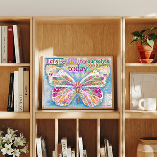 Self Love Butterfly Art Print