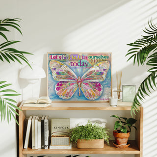 Self Love Butterfly Art Print