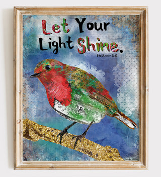 Let Your Light Shine Art Print