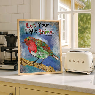 Let Your Light Shine Art Print