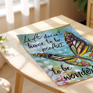 Wonderful Life Butterfly Art Print