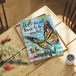 Wonderful Life Butterfly Art Print