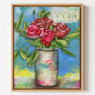Love Roses Art Print