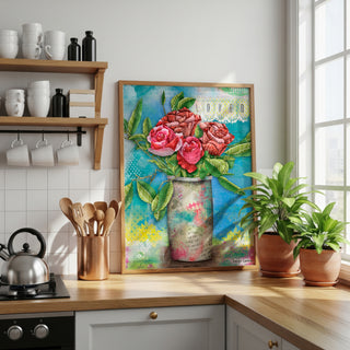 Love Roses Art Print