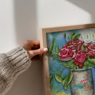 Love Roses Art Print