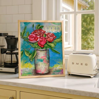 Love Roses Art Print